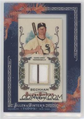 2011 Topps Allen & Ginter's - Framed Mini Relics #AGR-GB - Gordon Beckham