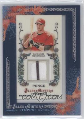 2011 Topps Allen & Ginter's - Framed Mini Relics #AGR-HP - Hunter Pence