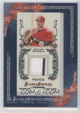 2011 Topps Allen & Ginter's - Framed Mini Relics #AGR-HP - Hunter Pence