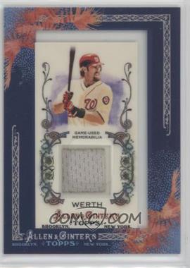 2011 Topps Allen & Ginter's - Framed Mini Relics #AGR-JW - Jayson Werth