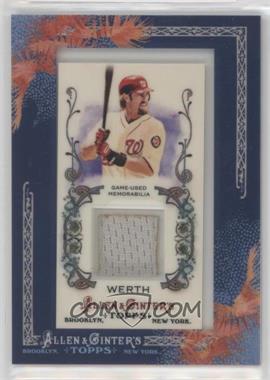 2011 Topps Allen & Ginter's - Framed Mini Relics #AGR-JW - Jayson Werth