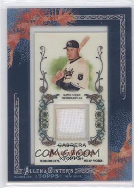 2011 Topps Allen & Ginter's - Framed Mini Relics #AGR-MCA.1 - Melky Cabrera (Jersey)