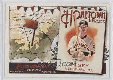 2011 Topps Allen & Ginter's - Hometown Heroes #HH1 - Buster Posey