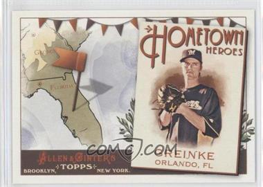 2011 Topps Allen & Ginter's - Hometown Heroes #HH18 - Zack Greinke