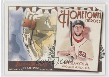 2011 Topps Allen & Ginter's - Hometown Heroes #HH23 - Dustin Pedroia