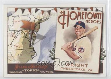 2011 Topps Allen & Ginter's - Hometown Heroes #HH42 - David Wright