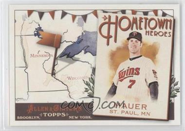 2011 Topps Allen & Ginter's - Hometown Heroes #HH54 - Joe Mauer