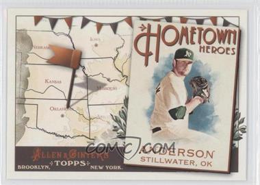 2011 Topps Allen & Ginter's - Hometown Heroes #HH56 - Brett Anderson