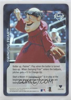 2011 Topps Attax - [Base] - Foil #228 - Swinging Friar