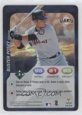 2011 Topps Attax - [Base] - Foil #36 - Buster Posey