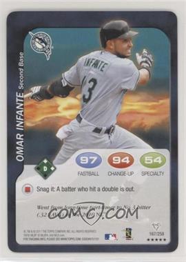 2011 Topps Attax - [Base] #167 - Omar Infante