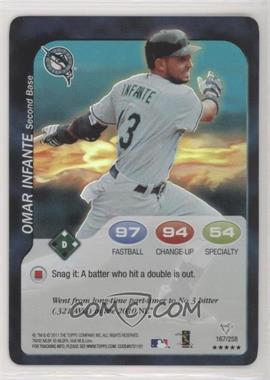 2011 Topps Attax - [Base] #167 - Omar Infante