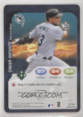 2011 Topps Attax - [Base] #167 - Omar Infante