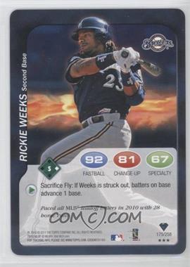 2011 Topps Attax - [Base] #175 - Rickie Weeks