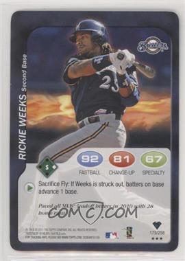 2011 Topps Attax - [Base] #175 - Rickie Weeks