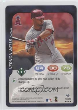 2011 Topps Attax - [Base] #200 - Vernon Wells