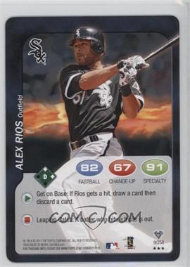 2011 Topps Attax - [Base] #9 - Alex Rios