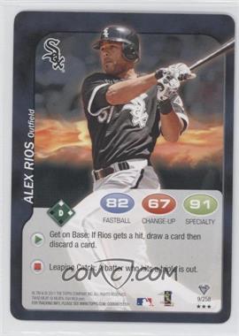 2011 Topps Attax - [Base] #9 - Alex Rios