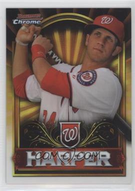 2011 Topps Bowman Chrome Exclusive - [Base] - Topps Value Box Gold #BCE1 - Bryce Harper