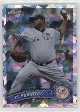 2011 Topps Chrome - [Base] - Atomic Refractor #52 - CC Sabathia /225