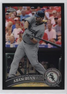 2011 Topps Chrome - [Base] - Black Refractor #14 - Adam Dunn /100