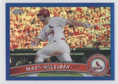 2011 Topps Chrome - [Base] - Blue Refractor #130 - Matt Holliday /99