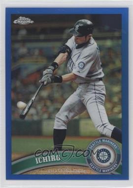 2011 Topps Chrome - [Base] - Blue Refractor #50 - Ichiro /99