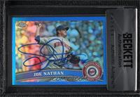 Joe Nathan [BAS Seal of Authenticity] #/99