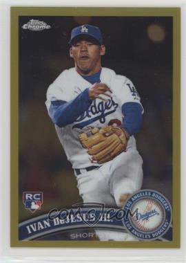 2011 Topps Chrome - [Base] - Gold Refractor #190 - Ivan DeJesus Jr. /50