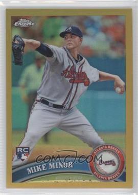 2011 Topps Chrome - [Base] - Gold Refractor #217 - Mike Minor /50