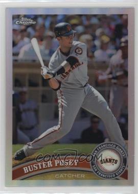 2011 Topps Chrome - [Base] - Refractor #1 - Buster Posey