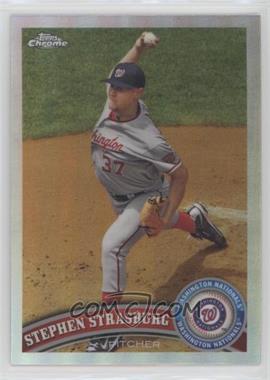 2011 Topps Chrome - [Base] - Refractor #120 - Stephen Strasburg