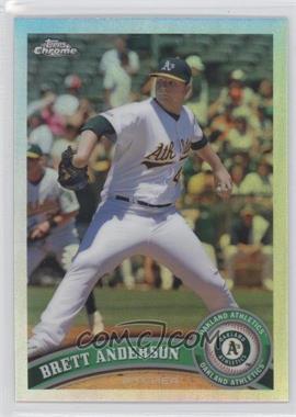 2011 Topps Chrome - [Base] - Refractor #143 - Brett Anderson