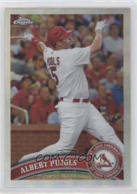 2011 Topps Chrome - [Base] - Refractor #150 - Albert Pujols