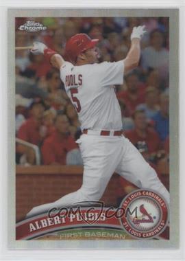 2011 Topps Chrome - [Base] - Refractor #150 - Albert Pujols