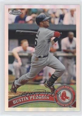 2011 Topps Chrome - [Base] - Refractor #161 - Dustin Pedroia