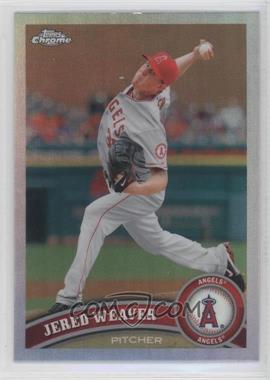 2011 Topps Chrome - [Base] - Refractor #164 - Jered Weaver