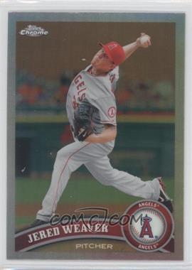 2011 Topps Chrome - [Base] - Refractor #164 - Jered Weaver