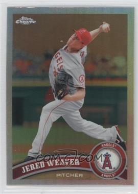 2011 Topps Chrome - [Base] - Refractor #164 - Jered Weaver