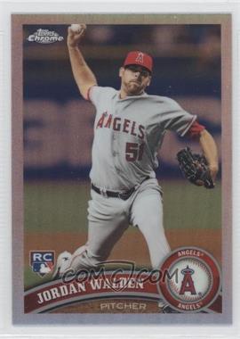 2011 Topps Chrome - [Base] - Refractor #183 - Jordan Walden