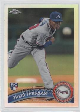 2011 Topps Chrome - [Base] - Refractor #197 - Julio Teheran