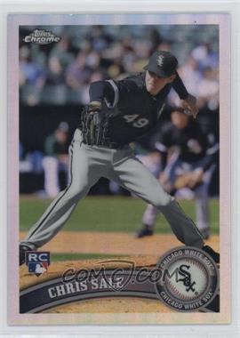 2011 Topps Chrome - [Base] - Refractor #205 - Chris Sale