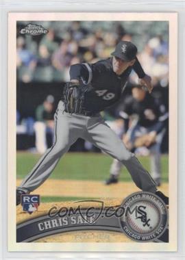 2011 Topps Chrome - [Base] - Refractor #205 - Chris Sale