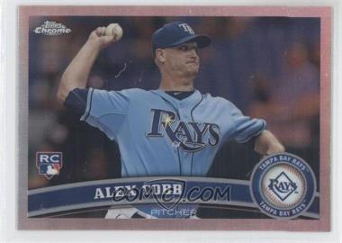 2011 Topps Chrome - [Base] - Refractor #207 - Alex Cobb