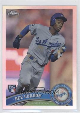 2011 Topps Chrome - [Base] - Refractor #212 - Dee Gordon