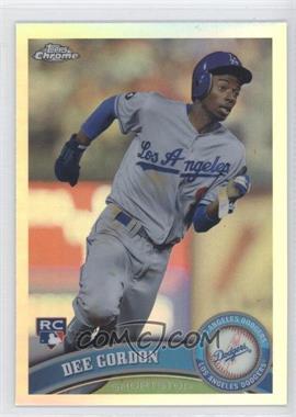 2011 Topps Chrome - [Base] - Refractor #212 - Dee Gordon