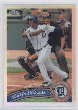 2011 Topps Chrome - [Base] - Refractor #28 - Austin Jackson