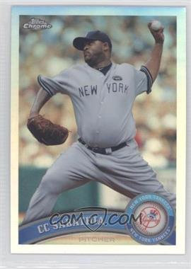 2011 Topps Chrome - [Base] - Refractor #52 - CC Sabathia