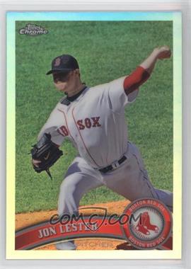 2011 Topps Chrome - [Base] - Refractor #55 - Jon Lester