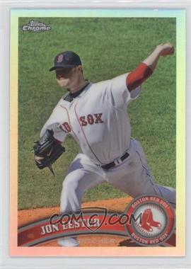 2011 Topps Chrome - [Base] - Refractor #55 - Jon Lester